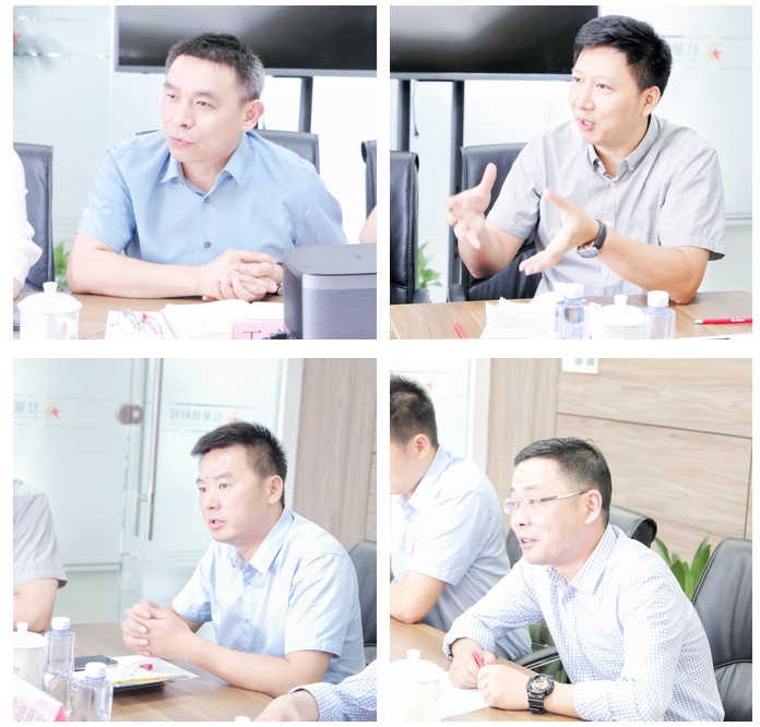 市委常委、统战部部长胡勇政调研科技型中小民营企业并召开企业座谈会