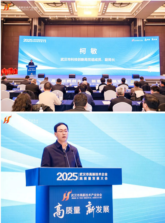 2025武汉市高新技术企业高质量发展大会隆重召开